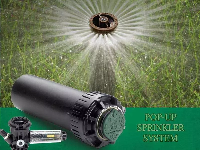 POP UP SPRINKLER IRRIGATION SYSTEM